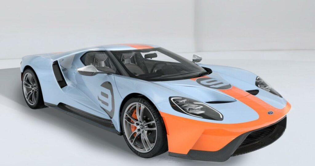 Ford GT Heritage Edition con la livrea Gulf