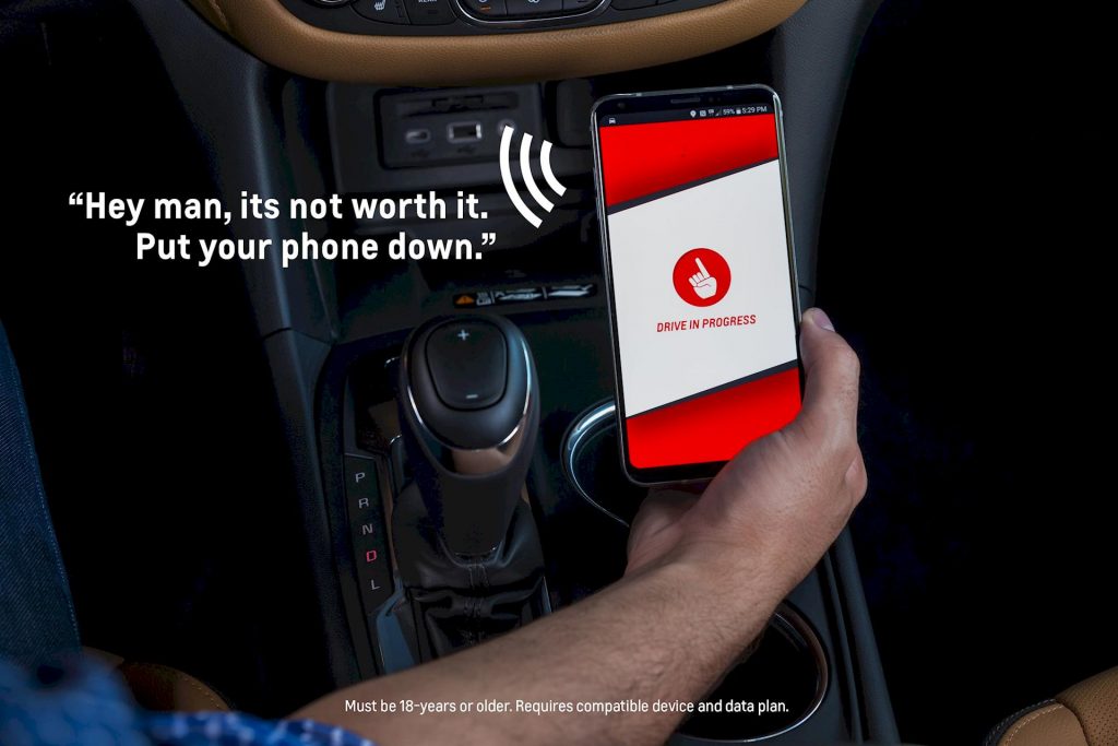 Chevrolet Call Me Out: l’app per evitare le distrazioni alla guida