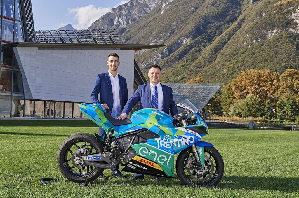 Team Trentino Gresini MotoE nel nuovo Campionato per moto elettriche