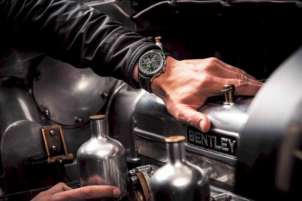 Breitling for Bentley orologi: Premier B01 Chronograph 42 British Racing Green