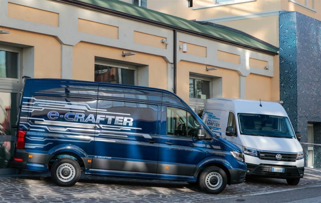 Volkswagen e-Crafter: il van a emissioni zero