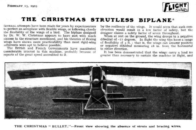 Christmas “Bullet”: il peggior aereo della storia dell’aviazione
