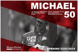 Michael Schumacher 50 anni | mostra Michael 50 | Museo Ferrari |