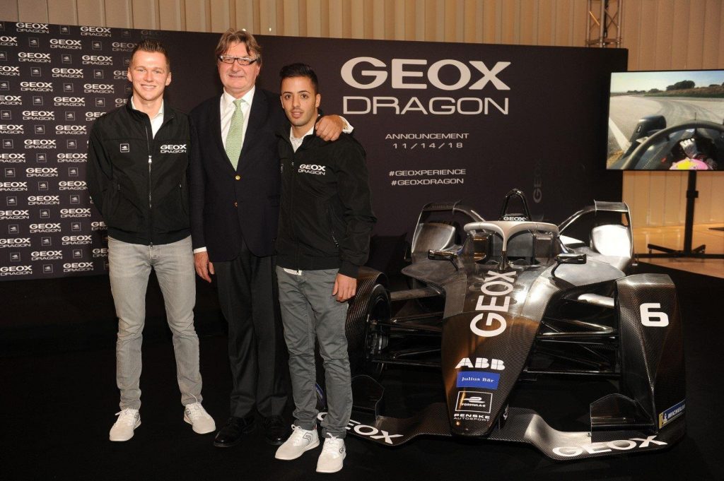 Geox Dragon Formula E: sponsor ufficiale del team americano