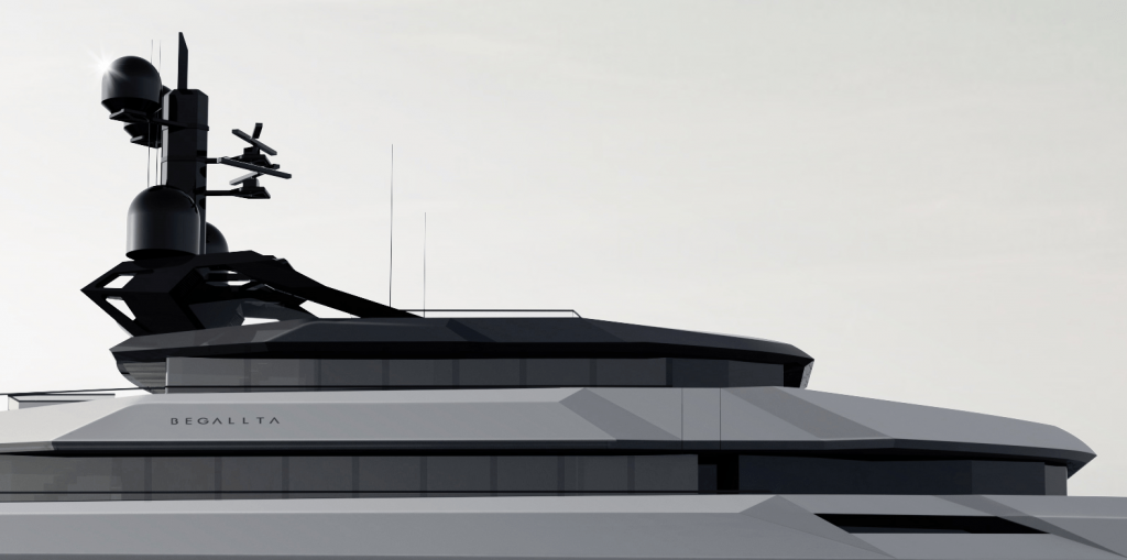 CRN Begallta: uno yacht 75 metri all'avanguardia