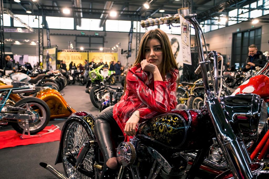 Motor Bike Expo Girl