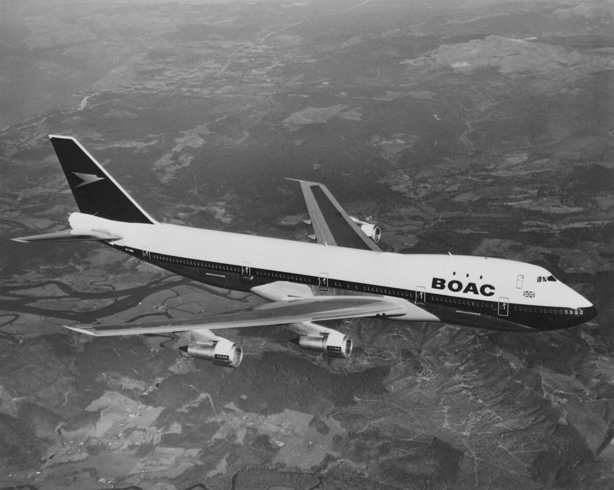 British Airways Boeing 747 BOAC