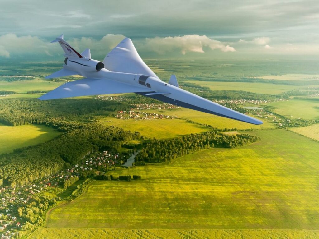 Lockheed Martin X-59 è il jet supersonico senza boom progettato con la NASA