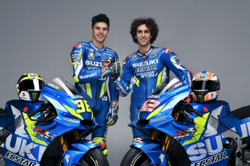 Suzuki MotoGP 2019, svelata la GSX-RR di Alex Rins e Joan Mir