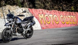 Moto Guzzi V85 TT a Mandello