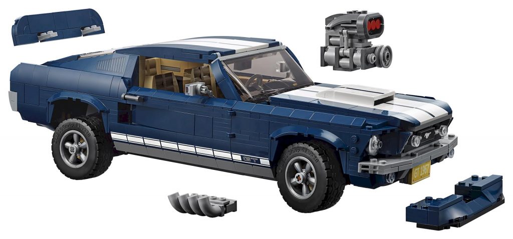 Ford Mustang Lego Creator Expert: il set dedicato alla muscle car