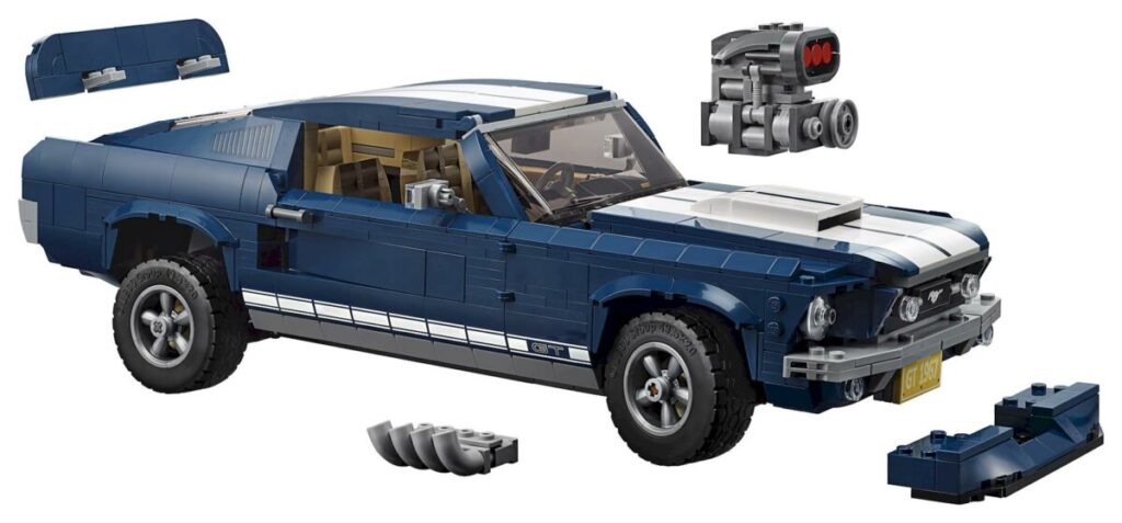 Ford Mustang Lego Creator Expert: il set dedicato alla muscle car