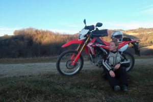 Arianna La bionda sulla Honda Women Motors Bootcamp