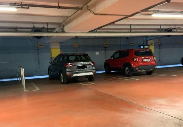parcheggio ignorante