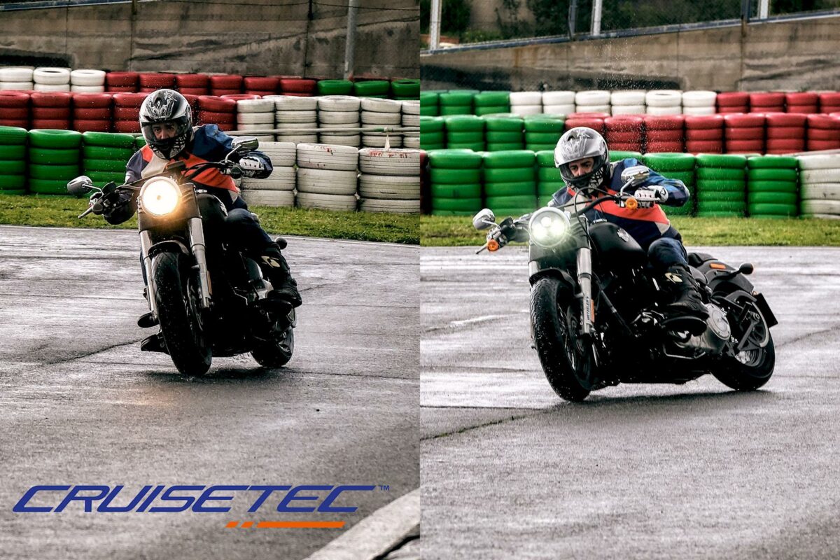 Test Metzeler Cruisetec Harley-Davidson Softail Slim confront ED Special Metzeler Cruisetec Dunlop D402