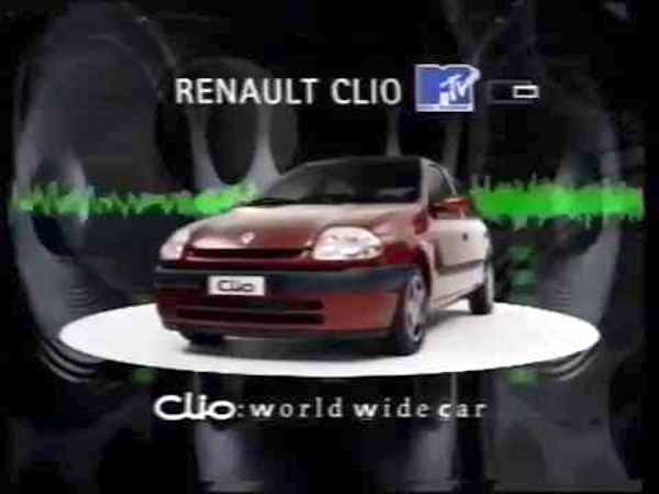 renault clio mtv