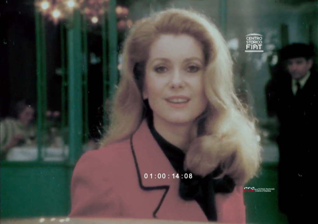 “Oui je suis Catherine Deneuve”:  la Lancia Delta nello spot tv tormentone degli anni ’80