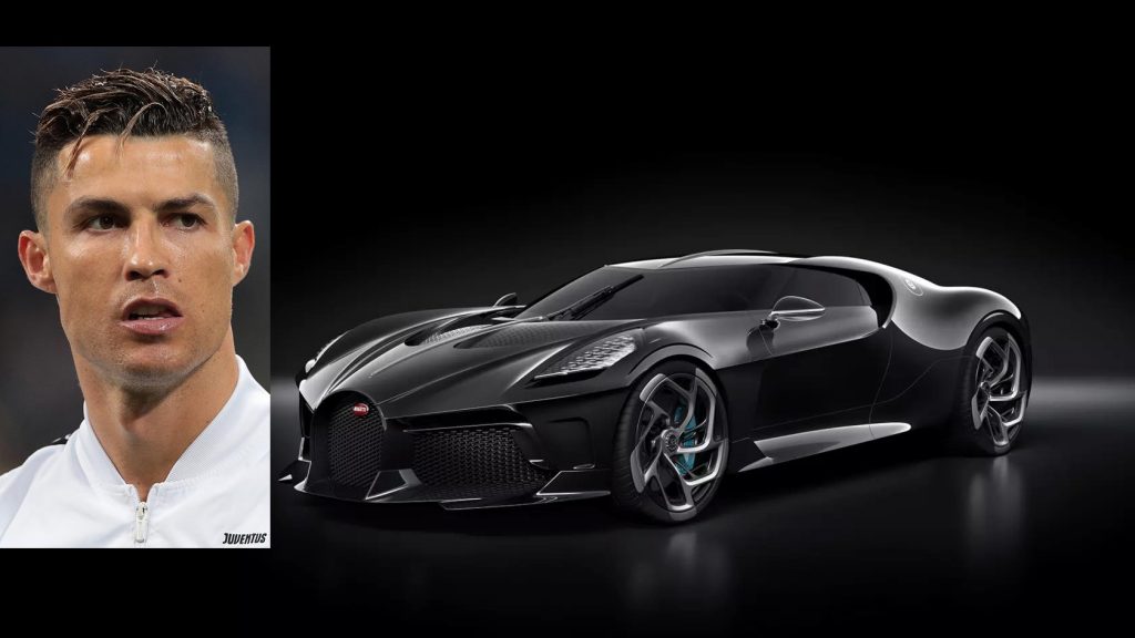 Bugatti La Voiture Noire: 11 milioni di euro, tasse escluse. Una per CR7