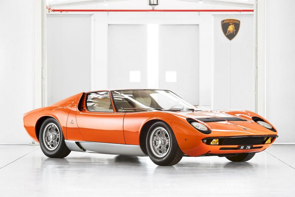 Lamborghini Miura P400: ecco la versione originale comparsa in “The Italian Job” del 1969