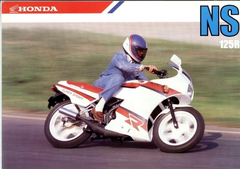 Honda NS 125 R Super Sport 1987 brochure