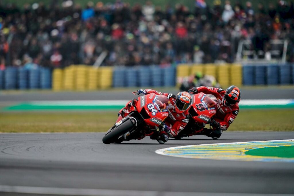 MotoGP Francia 219: due Rosse sul podio di Le Mans