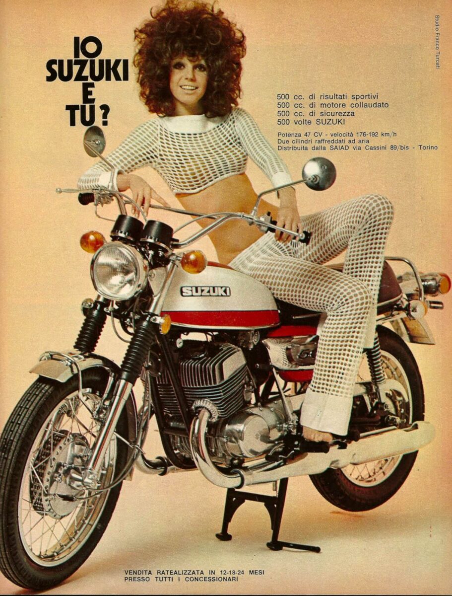 motorbike ads 1972
