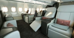 A321LR Four Seasons Seating