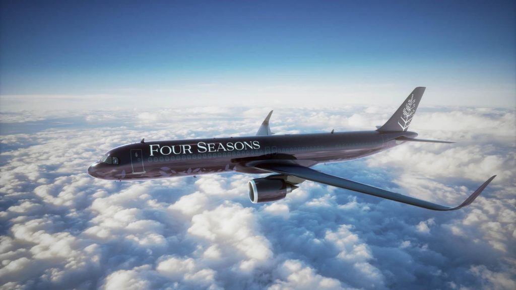 Four Seasons Private Jet: voli privati per mete esclusive
