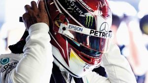 Police F1 Lewis Hamilton
