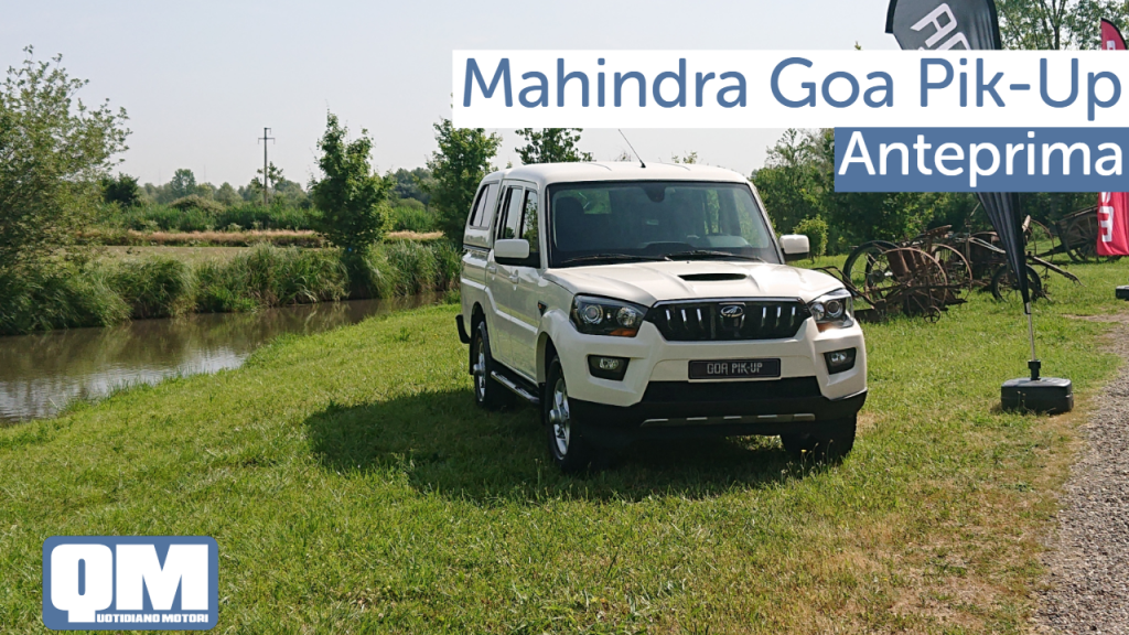 Mahindra Goa Pik-Up: test drive del pick up indiano