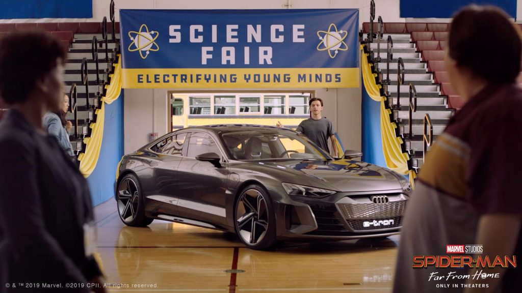 Spider Man Far From Home Audi: Peter Parker e la gara di scienze, il video