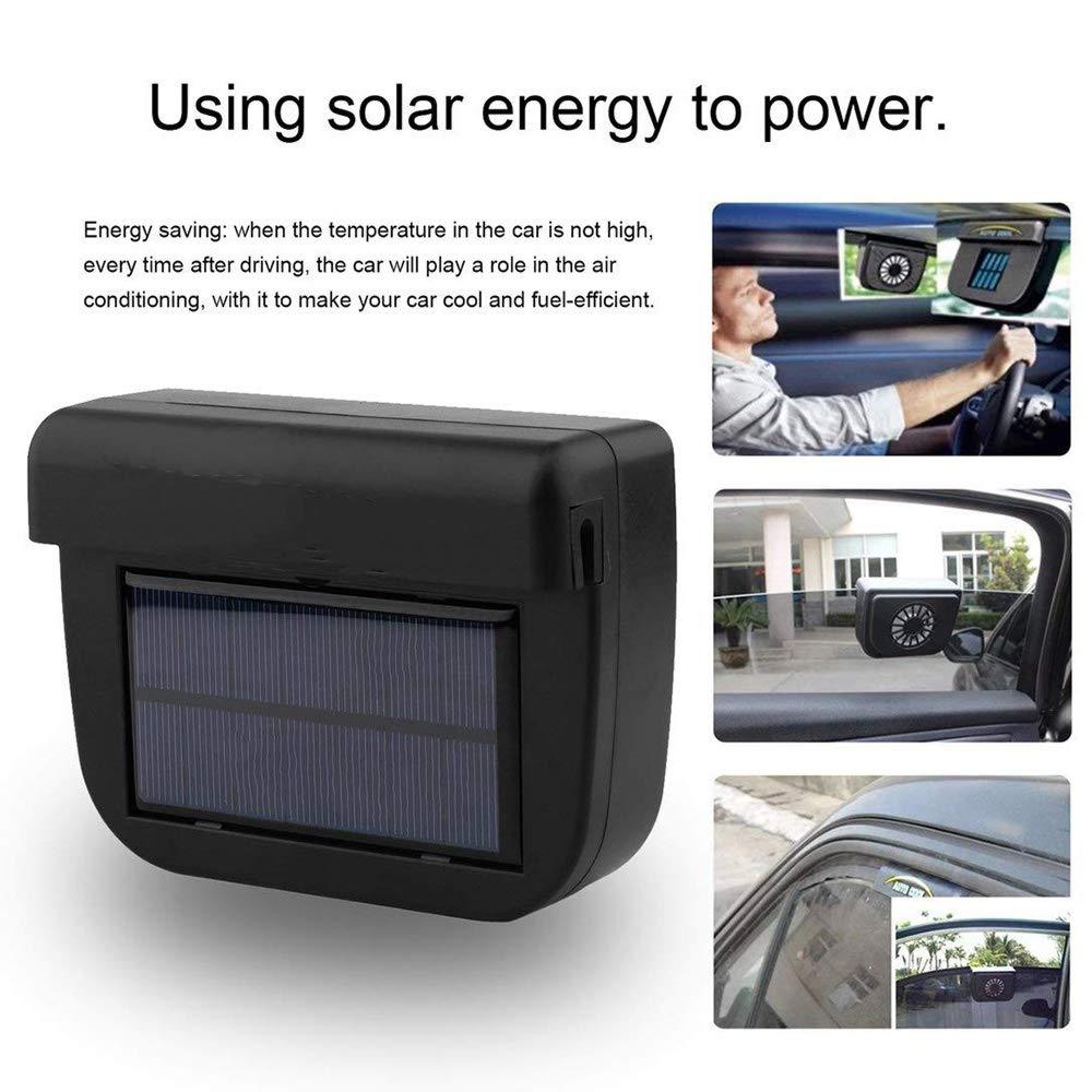 Ventilatore solare per finestrino auto