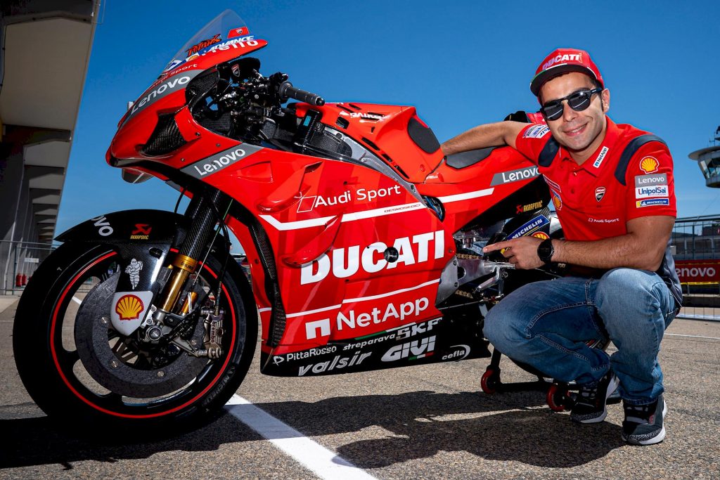 MotoGP, Danilo Petrucci rinnova con Ducati fino al 2020