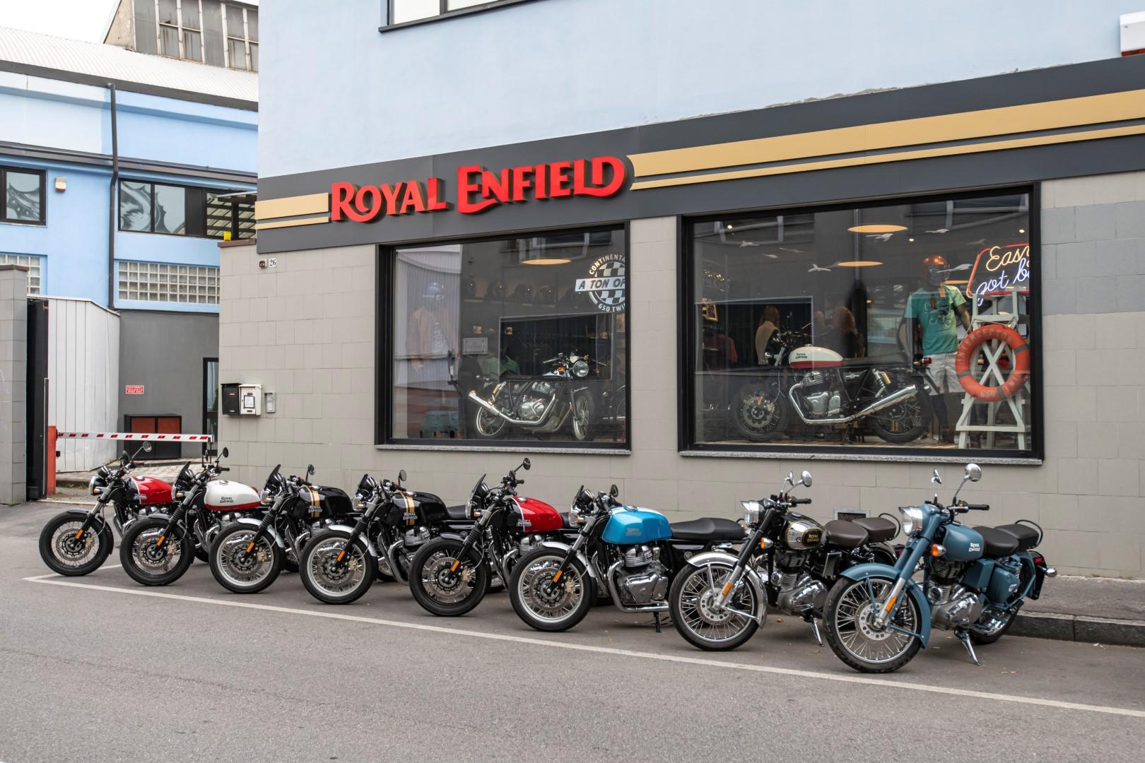 Royal Enfield concept store Milano