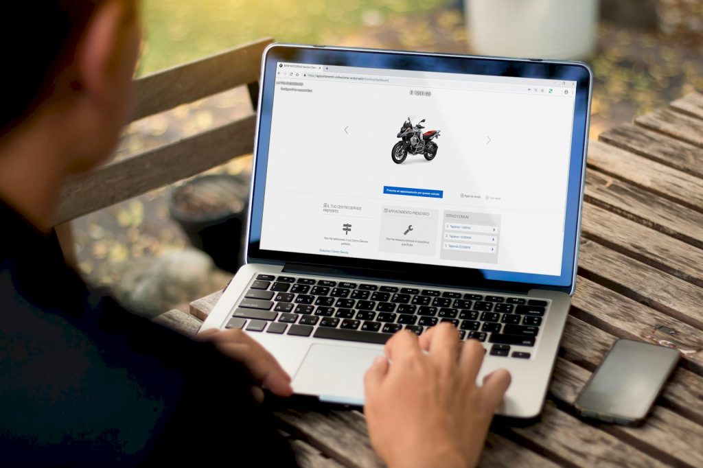 BMW Motorrad Service Check-in: prenotare il tagliando online