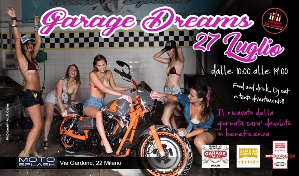 Locandina Motosplash Garage Dreams