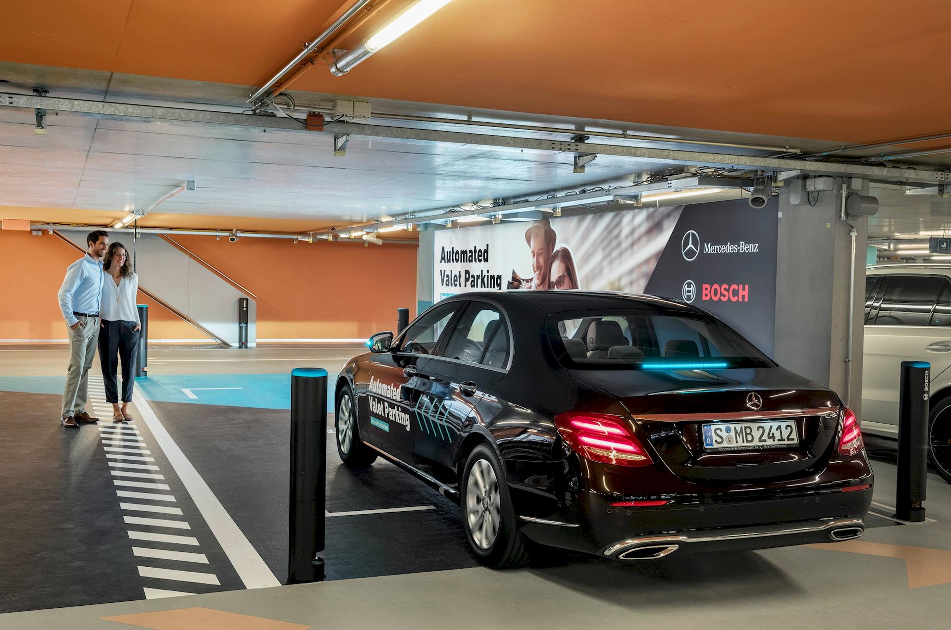 Automated valet parking Bosch Daimler