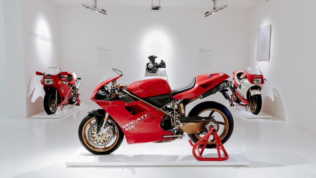 Ducati 916 di Massimo Tamburini al Museo Ducati