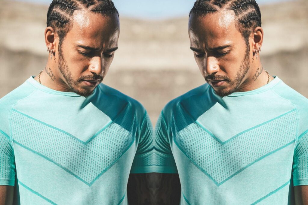 Puma Lewis Hamilton: il pilota di F1 si allena con le Lqd Cell Tension
