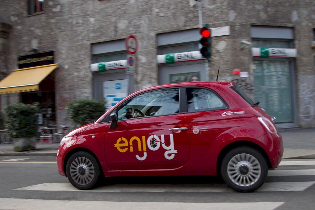 eni enjoy Linate car sharing