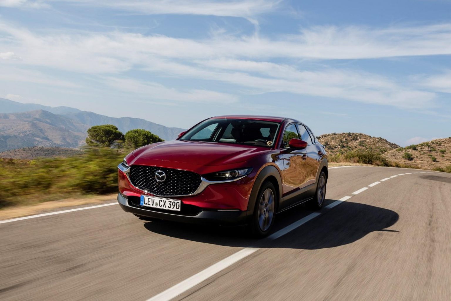 Nuova Mazda CX30 2024 le foto spia dalla Cina