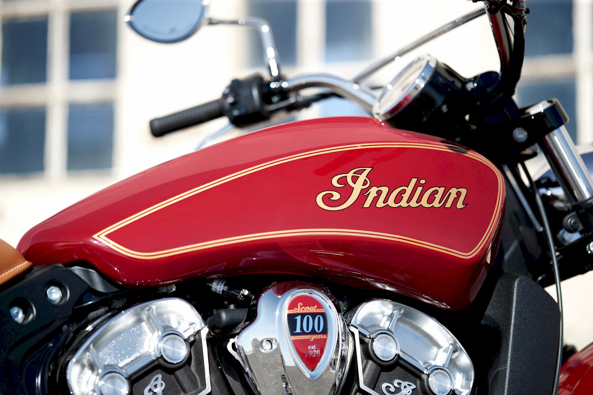 Indian Motorcycle Scout 100th Anniversary 2020