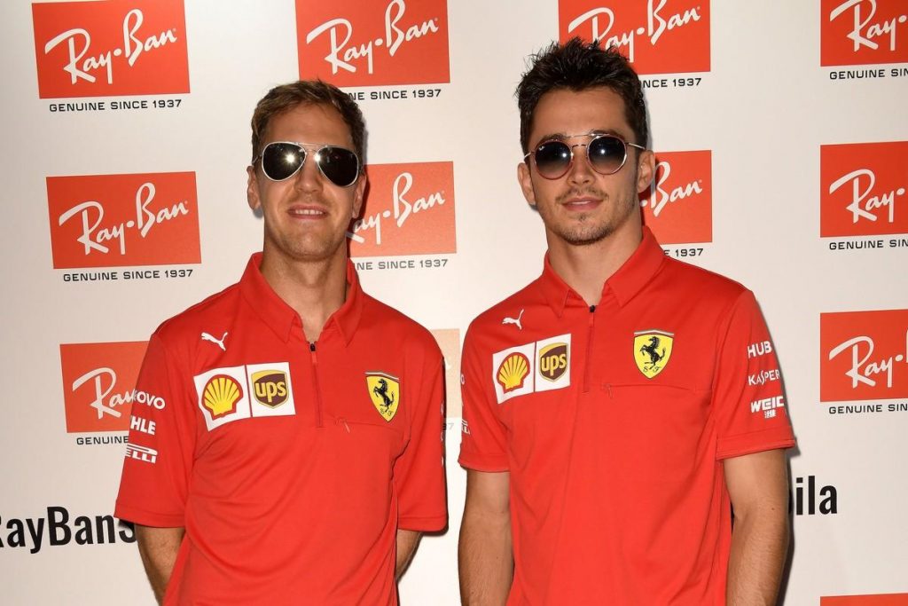Ray-Ban Scuderia Ferrari: la nuova collezione svelata da Vettel e Leclerc