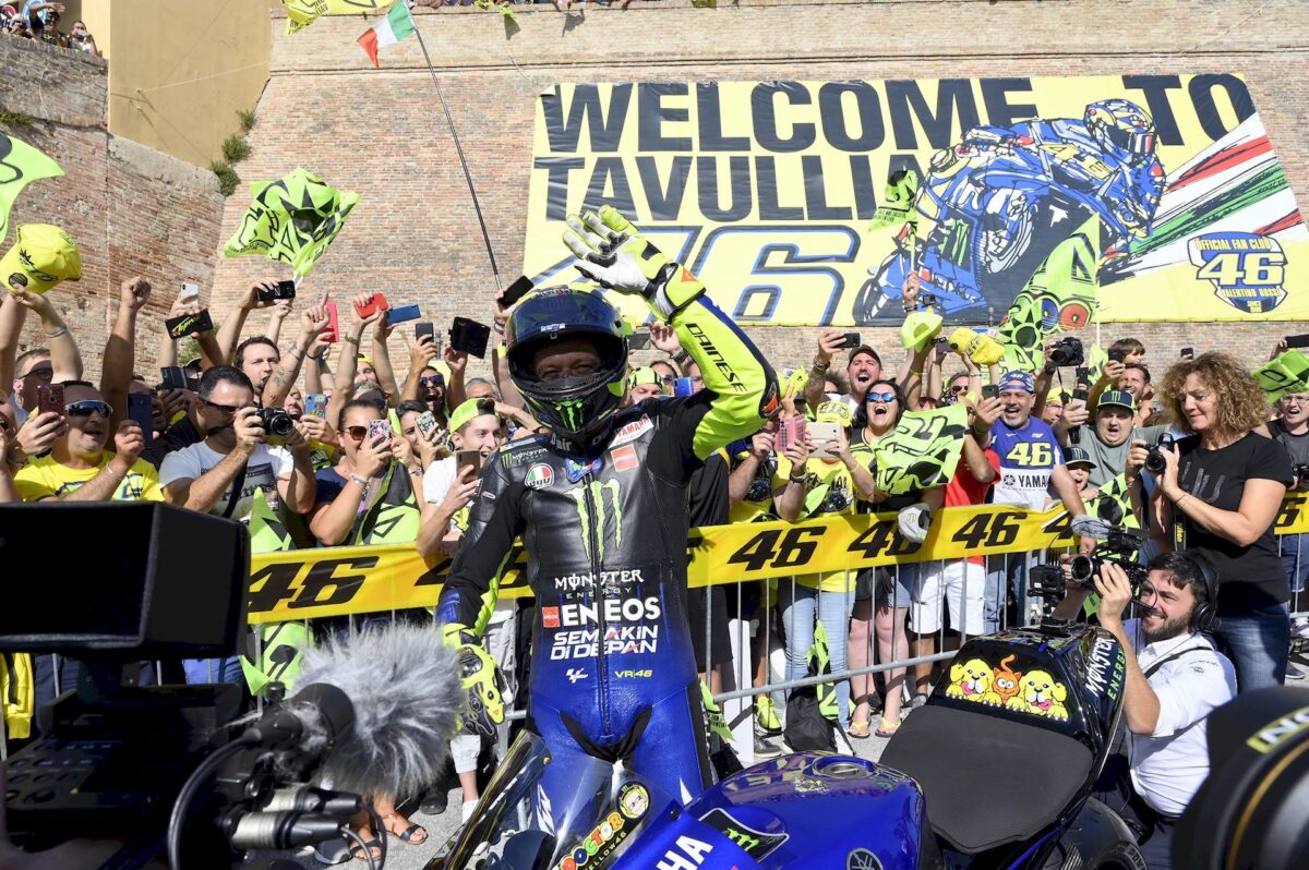 Valentino Rossi Tavullia Yamaha M1 MotoGP