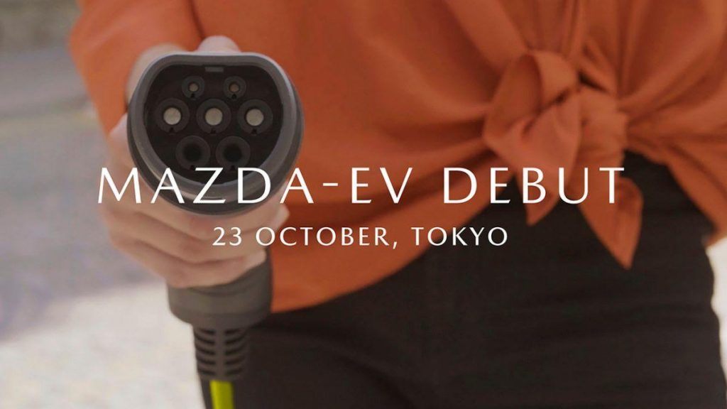 Mazda EV: debutto al Salone di Tokyo del primo veicolo puramente elettrico