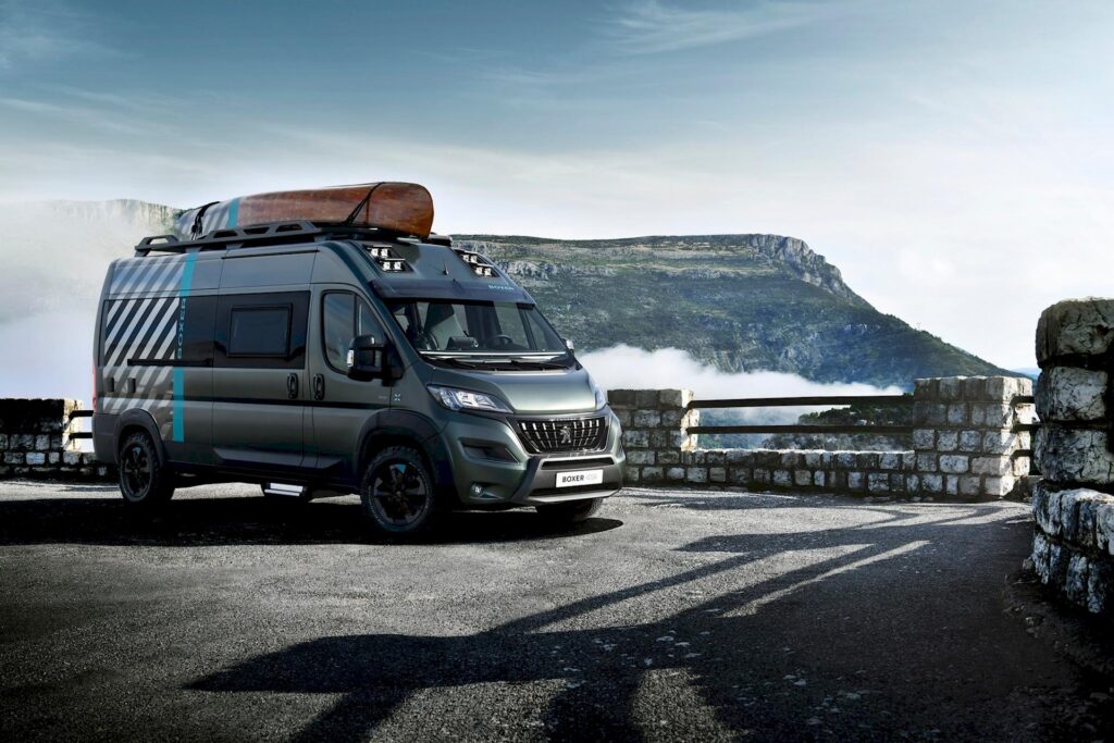 Peugeot Boxer 4×4 Concept: van camper per super avventurieri