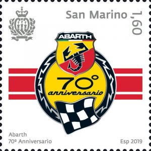 Abarth Francobollo celebrativo