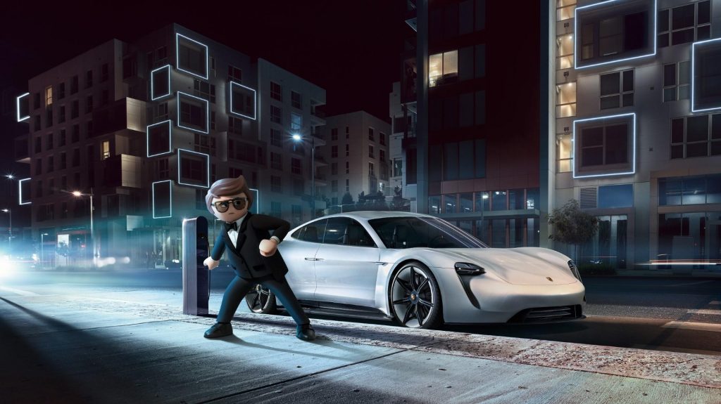Porsche Mission E Playmobil: la concept car elettrica protagonista del film d’animazione