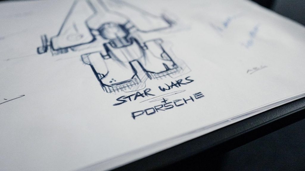 Porsche Star Wars: l’astronave svelata alla prima del film L’ascesa di Skywalker