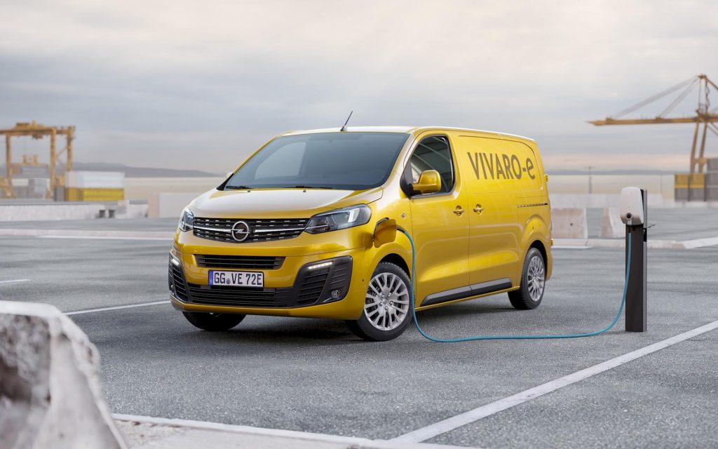 Opel Vivaro-e: van in versione elettrica in arrivo nel 2020